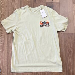 Nike Men's Light Green Graphic Tee